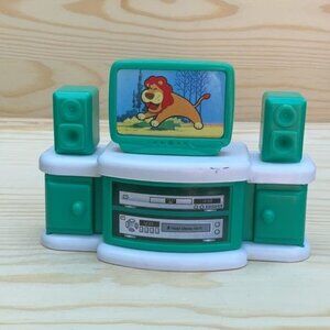 Keenway My Happy Family Dollhouse Entertainment Center Television